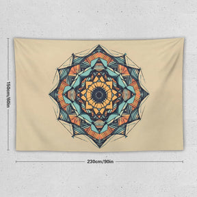 Geometric Wall Tapestry