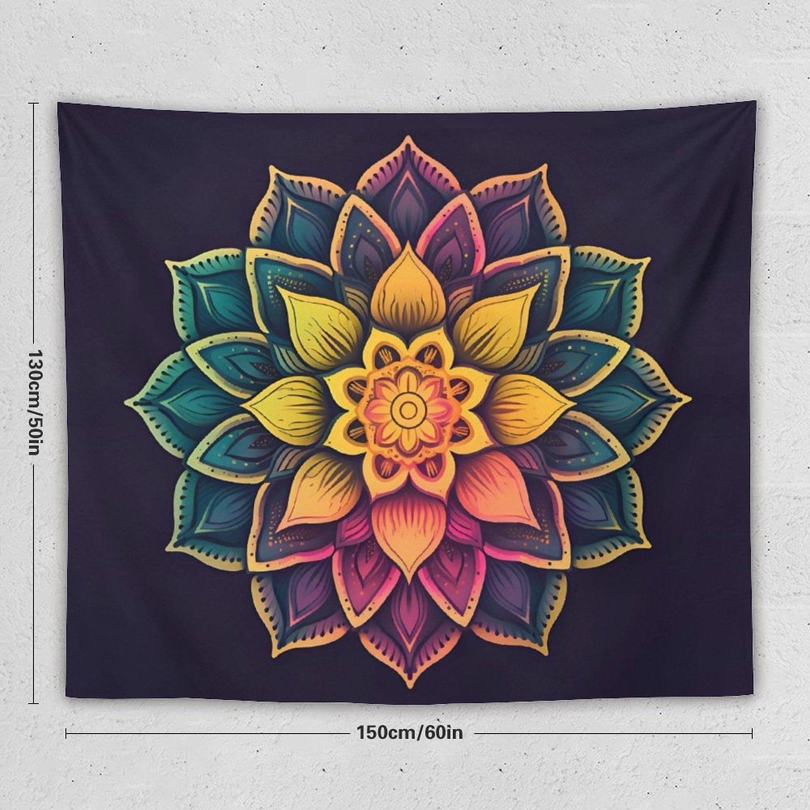 Lotus Wall Tapestry