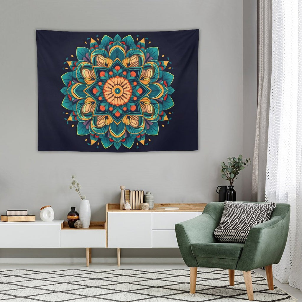 Tapiz de pared de flores