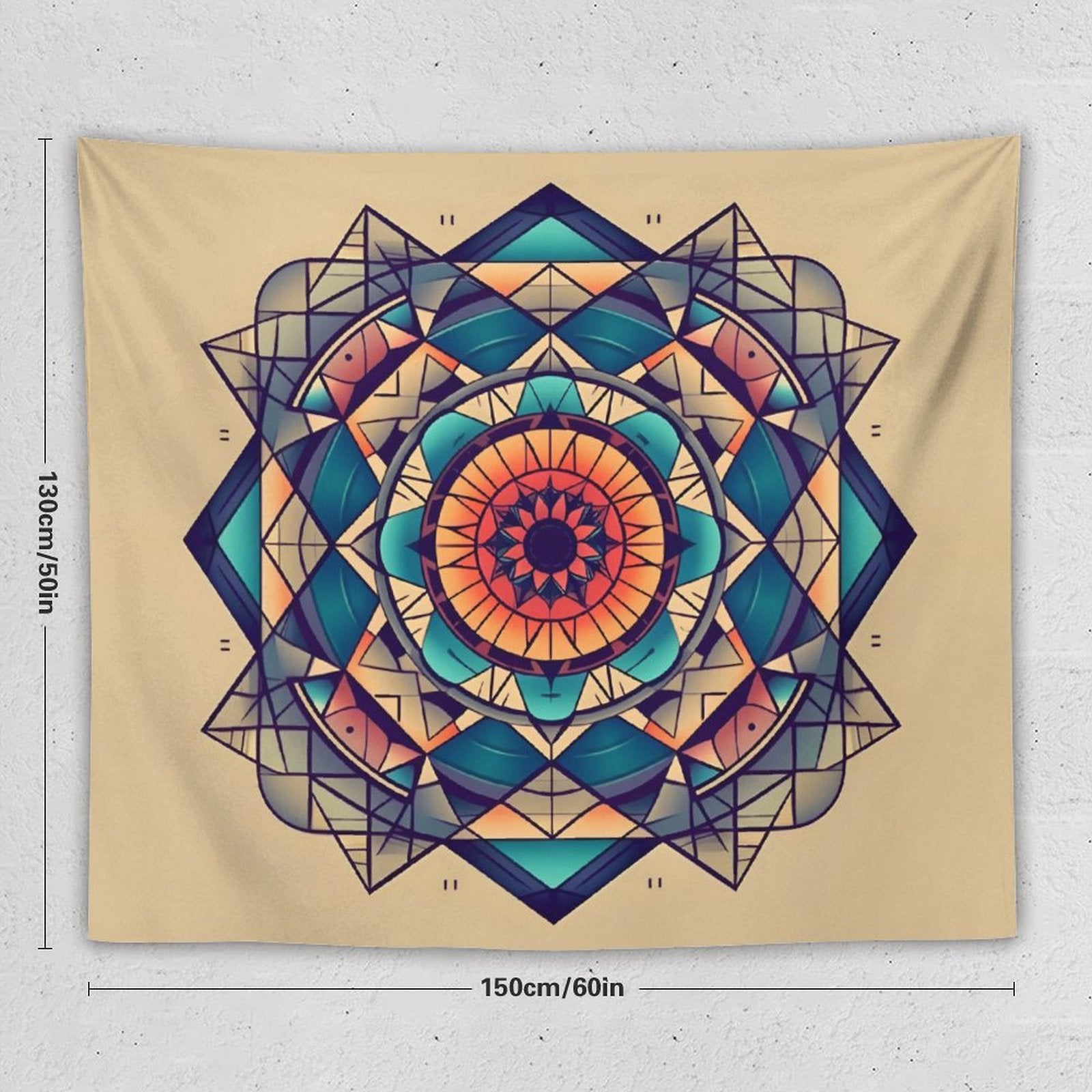 Geometric Wall Tapestry