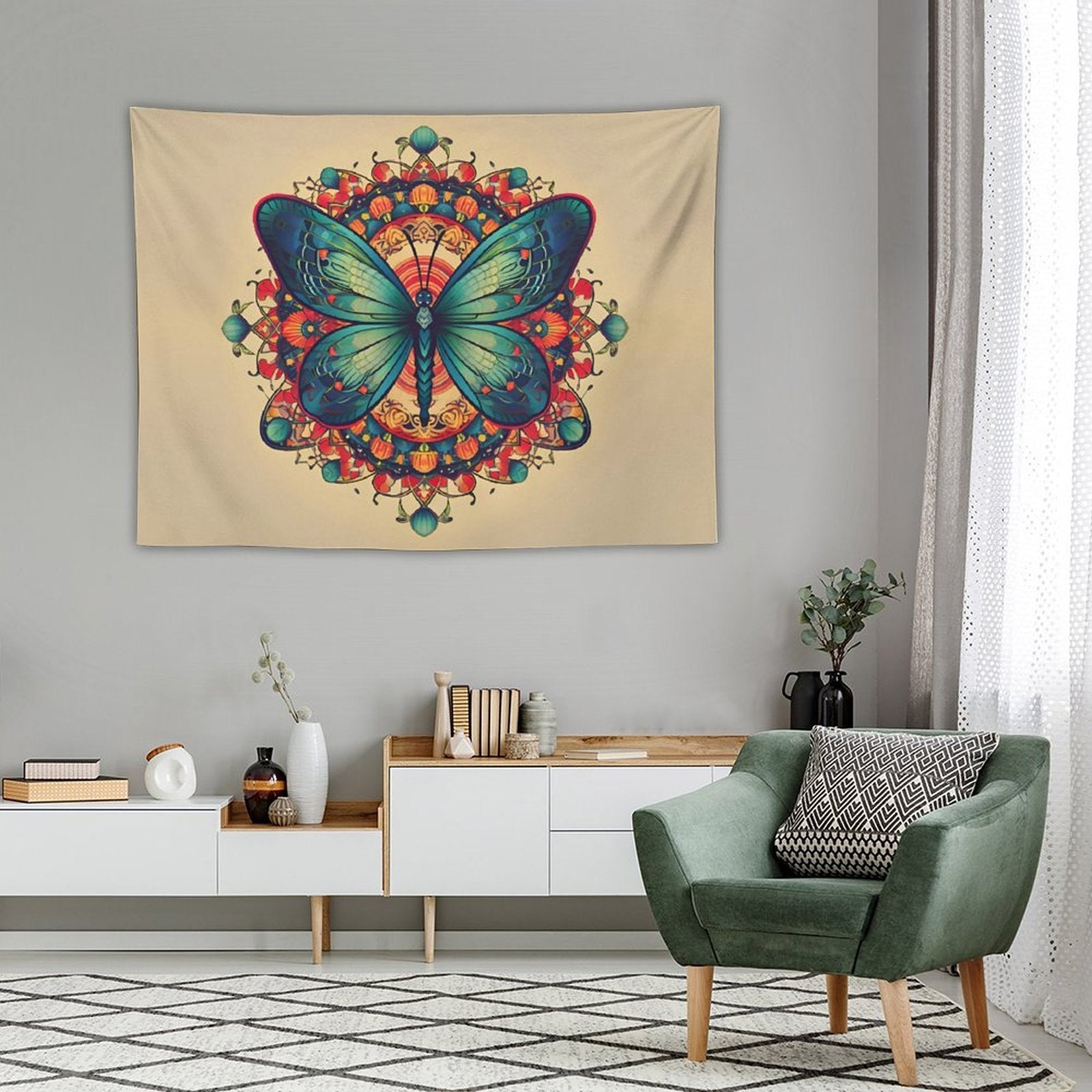 Butterfly Wall Tapestry