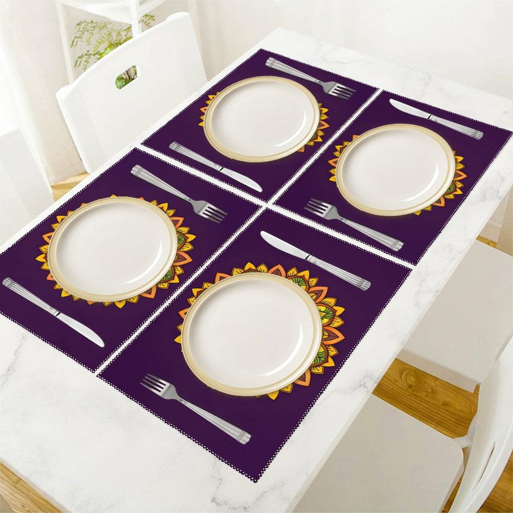 Juego de 4 manteles individuales