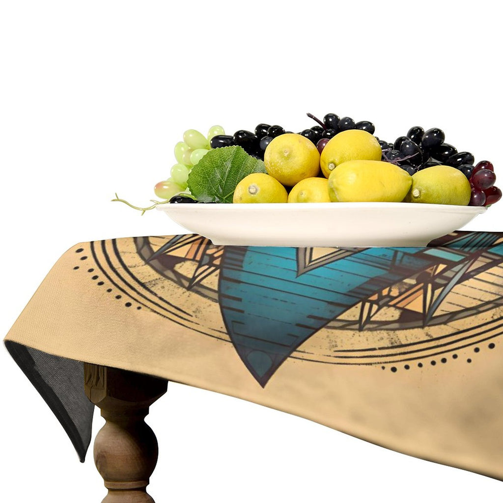 Mantel rectangular