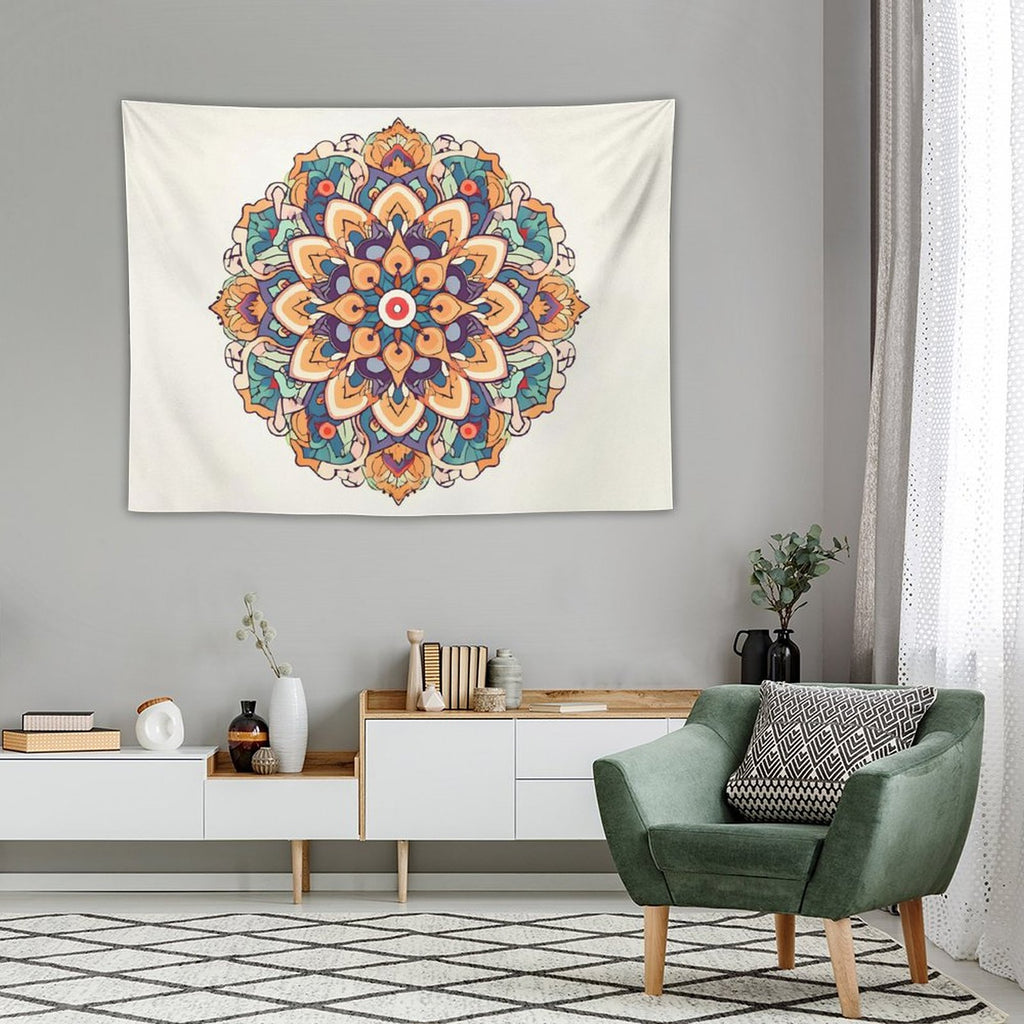 Tapiz de pared de flores