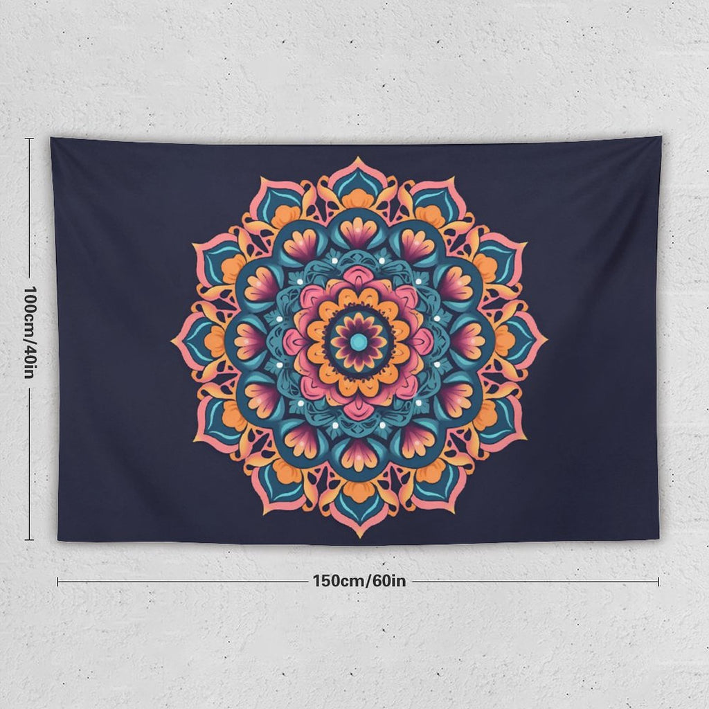 Tapiz de pared de flores