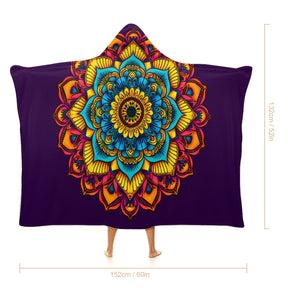 Sunflower Hooded Blanket