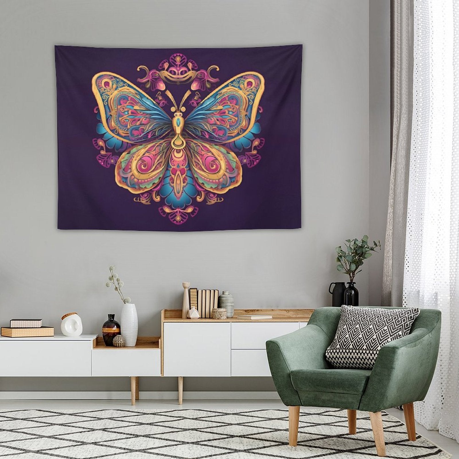 Butterfly Wall Tapestry