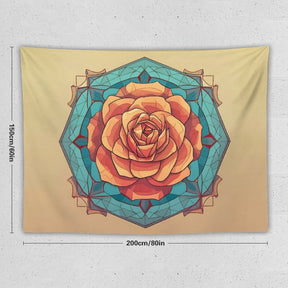 Rose Wall Tapestry