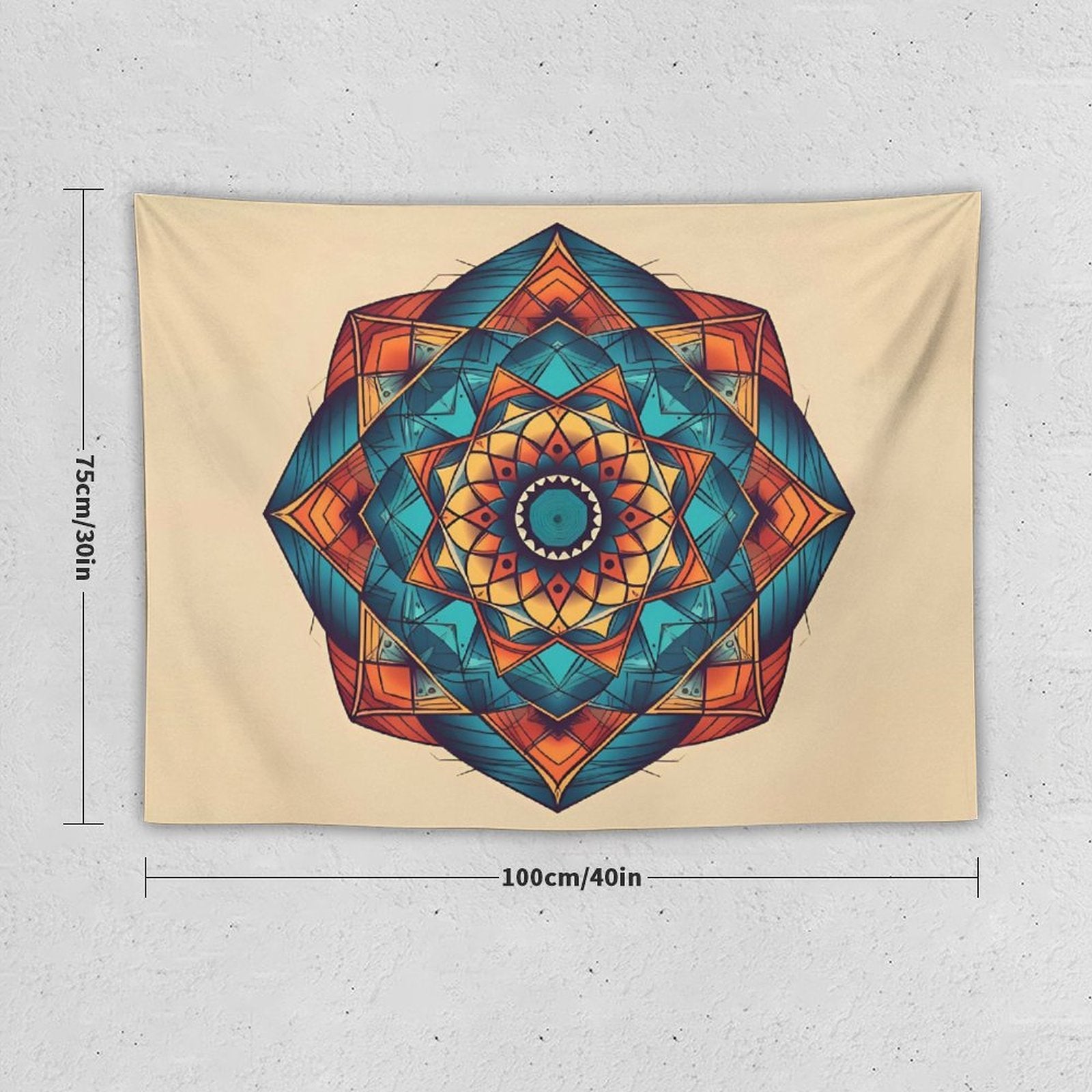 Geometric Wall Tapestry