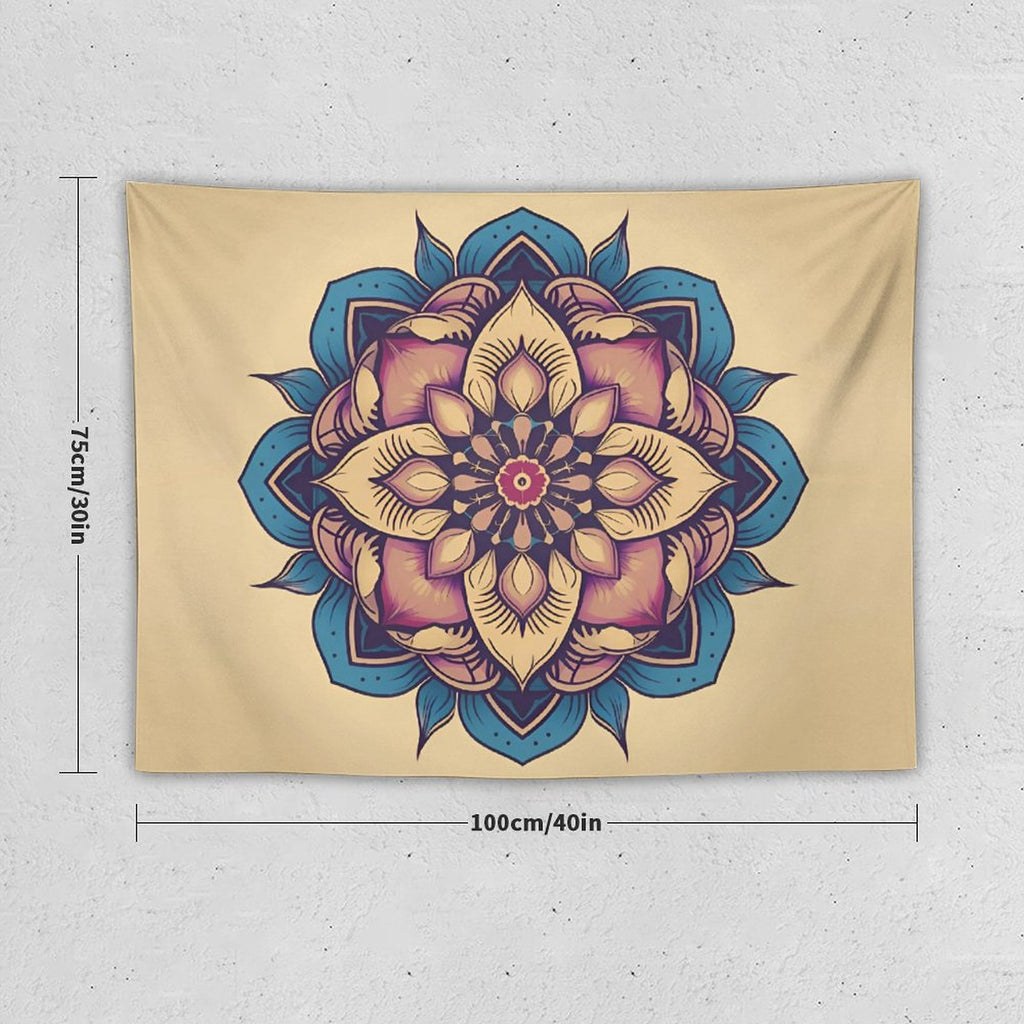 Tapiz de pared de loto