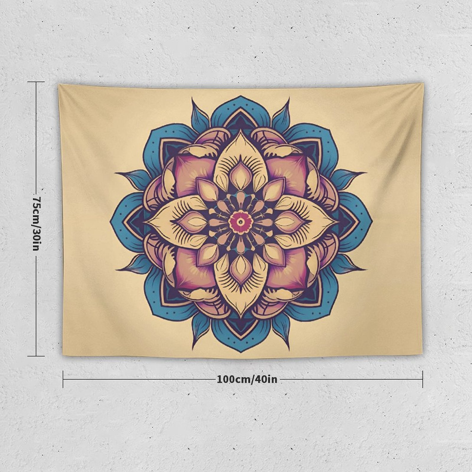 Lotus Wall Tapestry