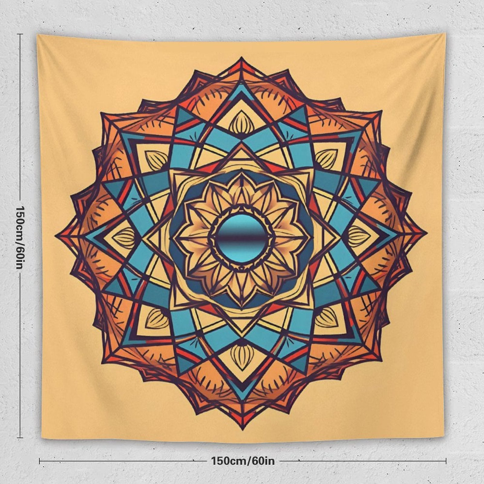 Geometric Wall Tapestry