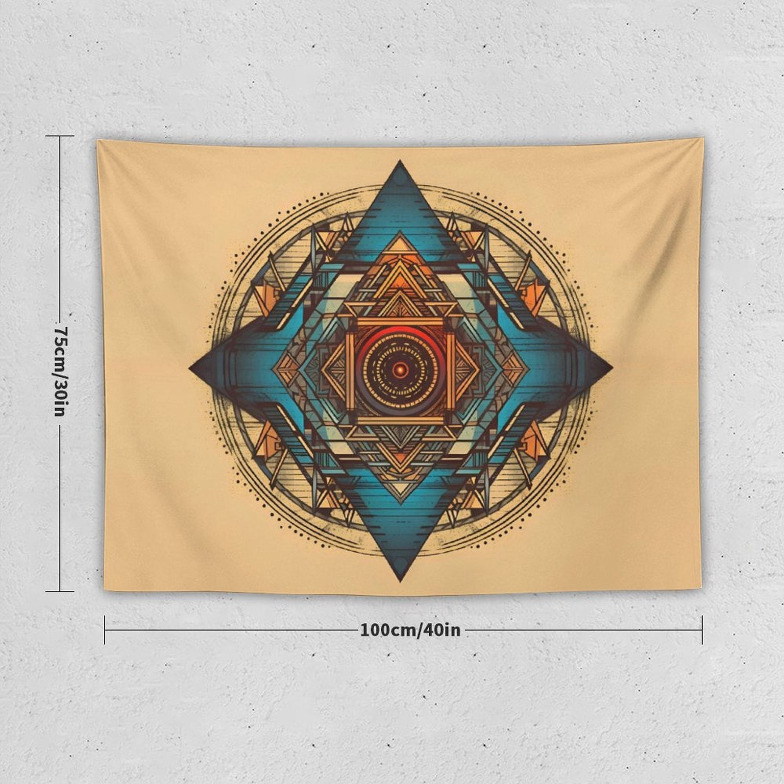 Geometric Wall Tapestry