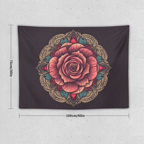 Rose Wall Tapestry