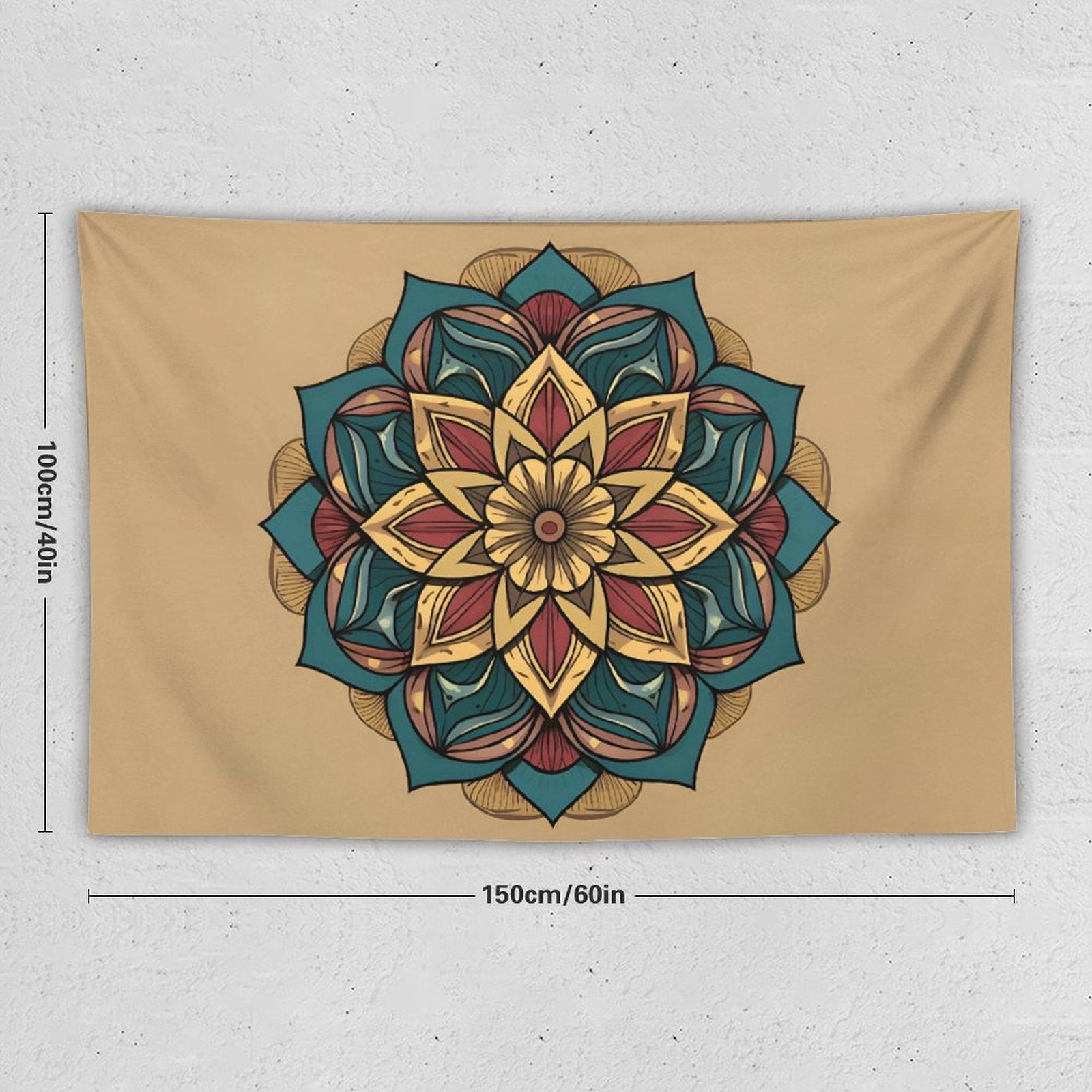 Lotus Wall Tapestry