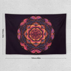 Rose Wall Tapestry