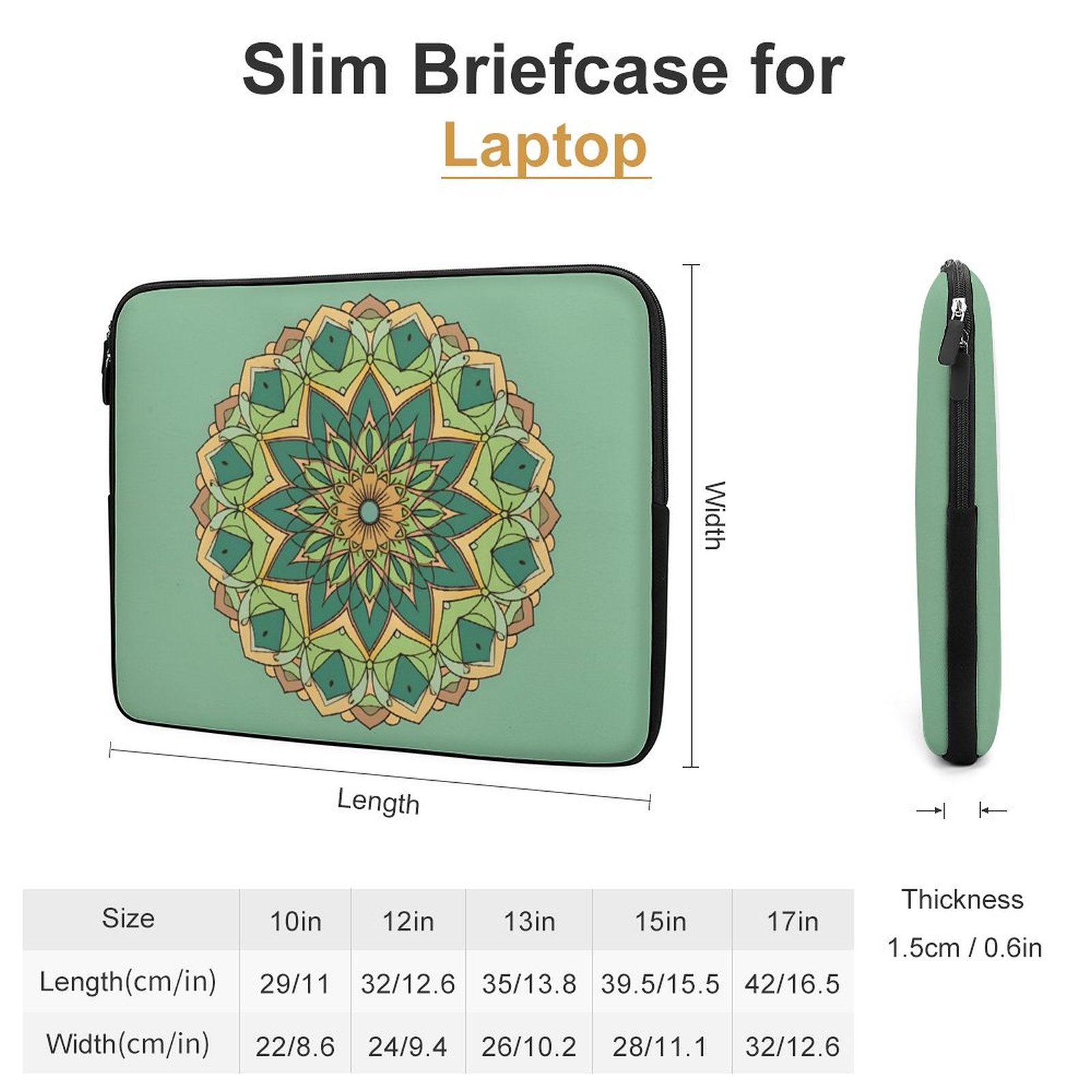 Lotus Laptop Sleeve