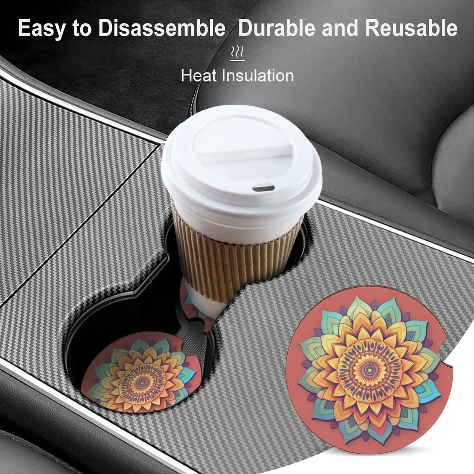 Posavasos para coche