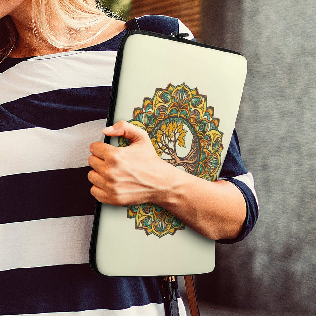 Funda para portátil con diseño de árbol