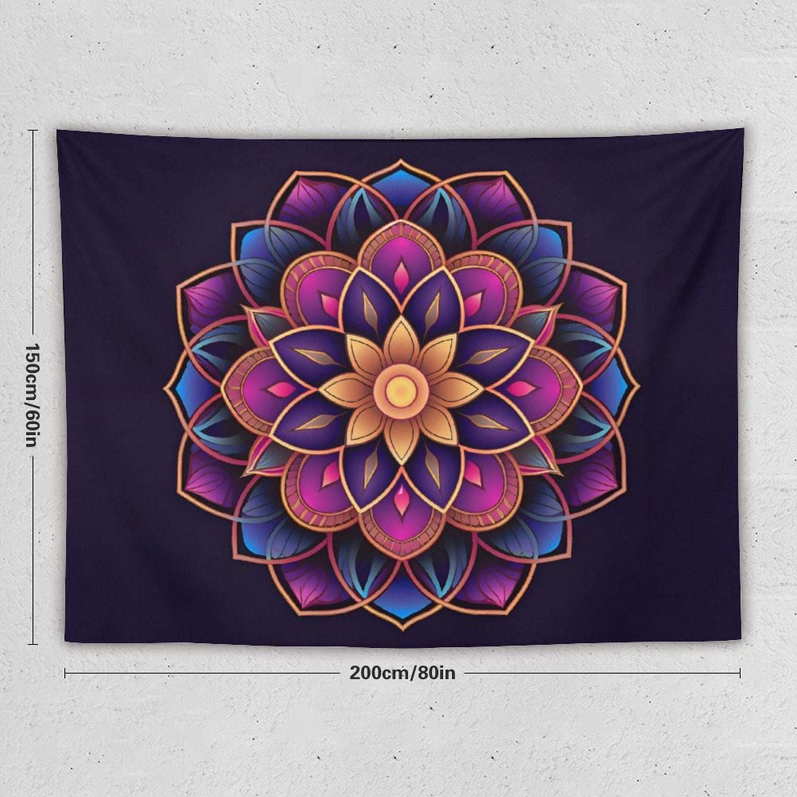 Lotus Wall Tapestry