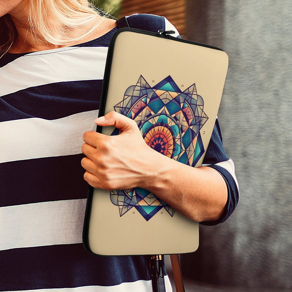 Geometric Laptop Sleeve