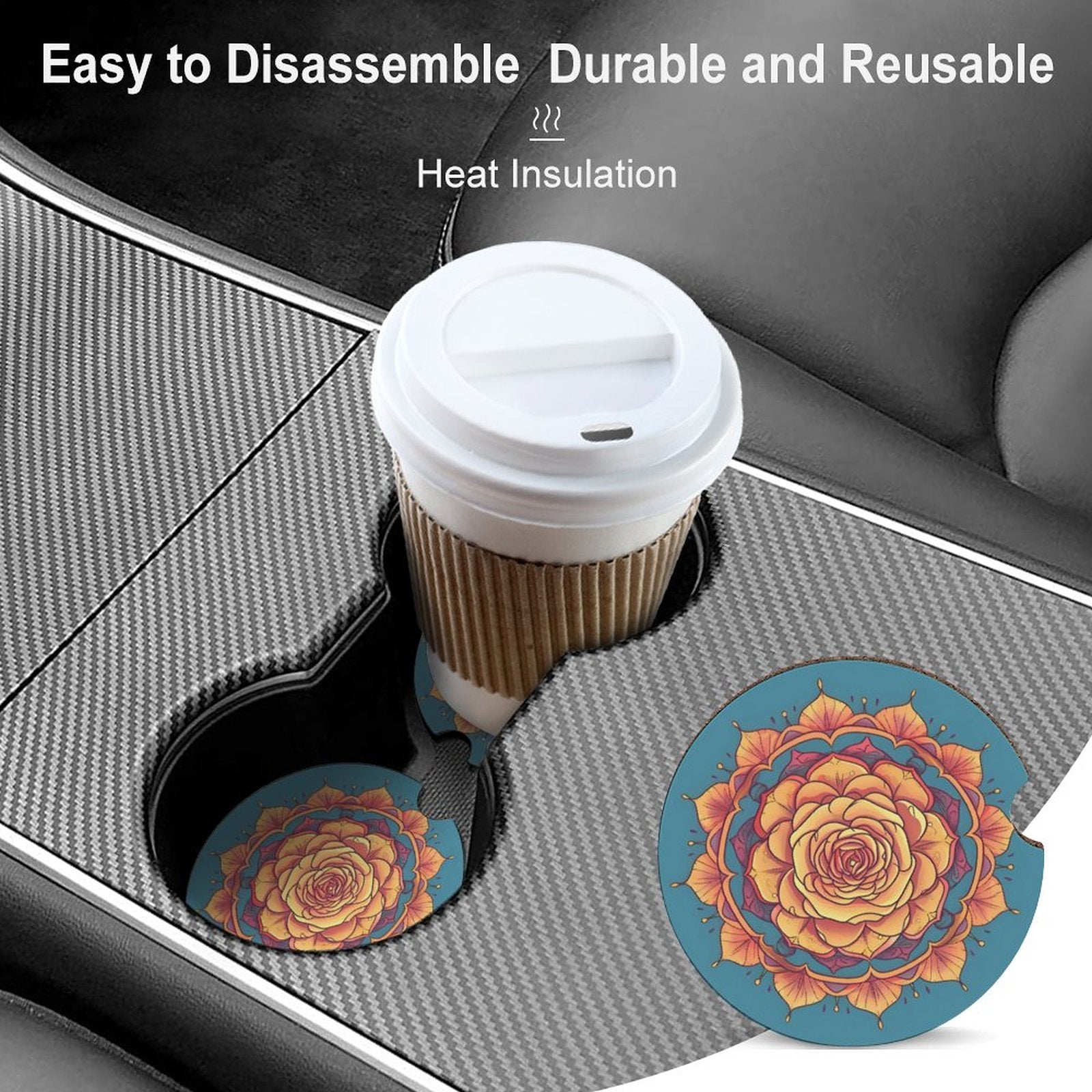Posavasos para coche