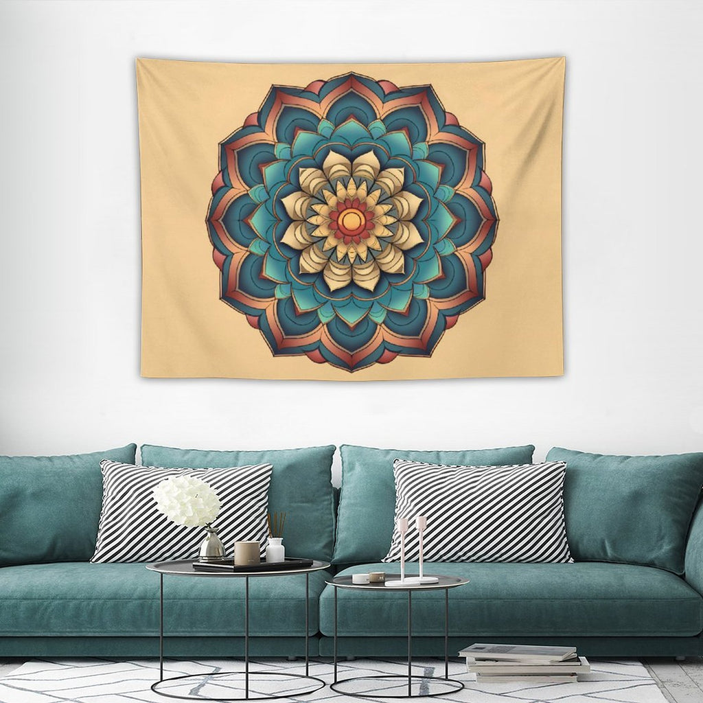 Tapiz de pared de loto