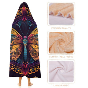 Butterfly Hooded Blanket