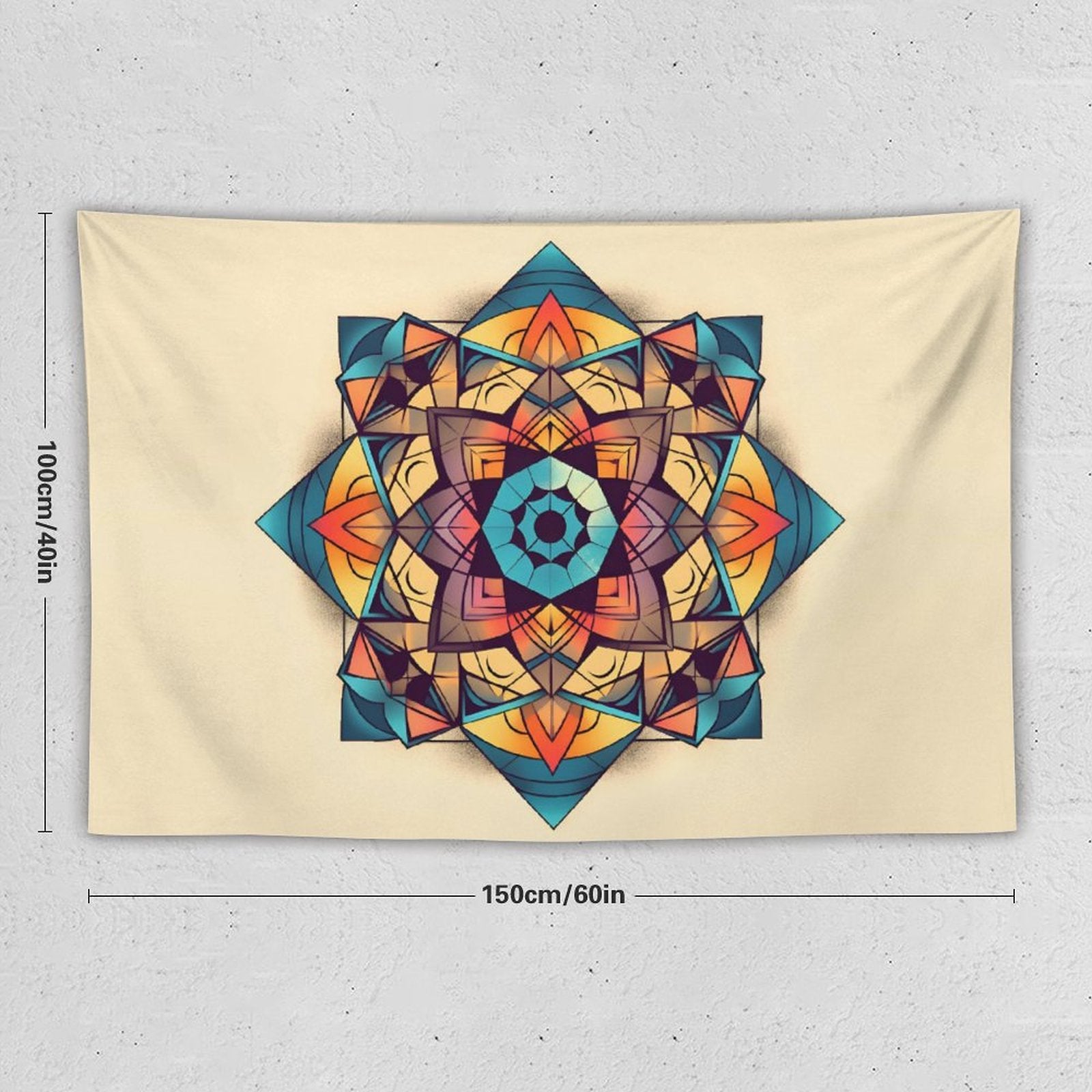 Geometric Wall Tapestry