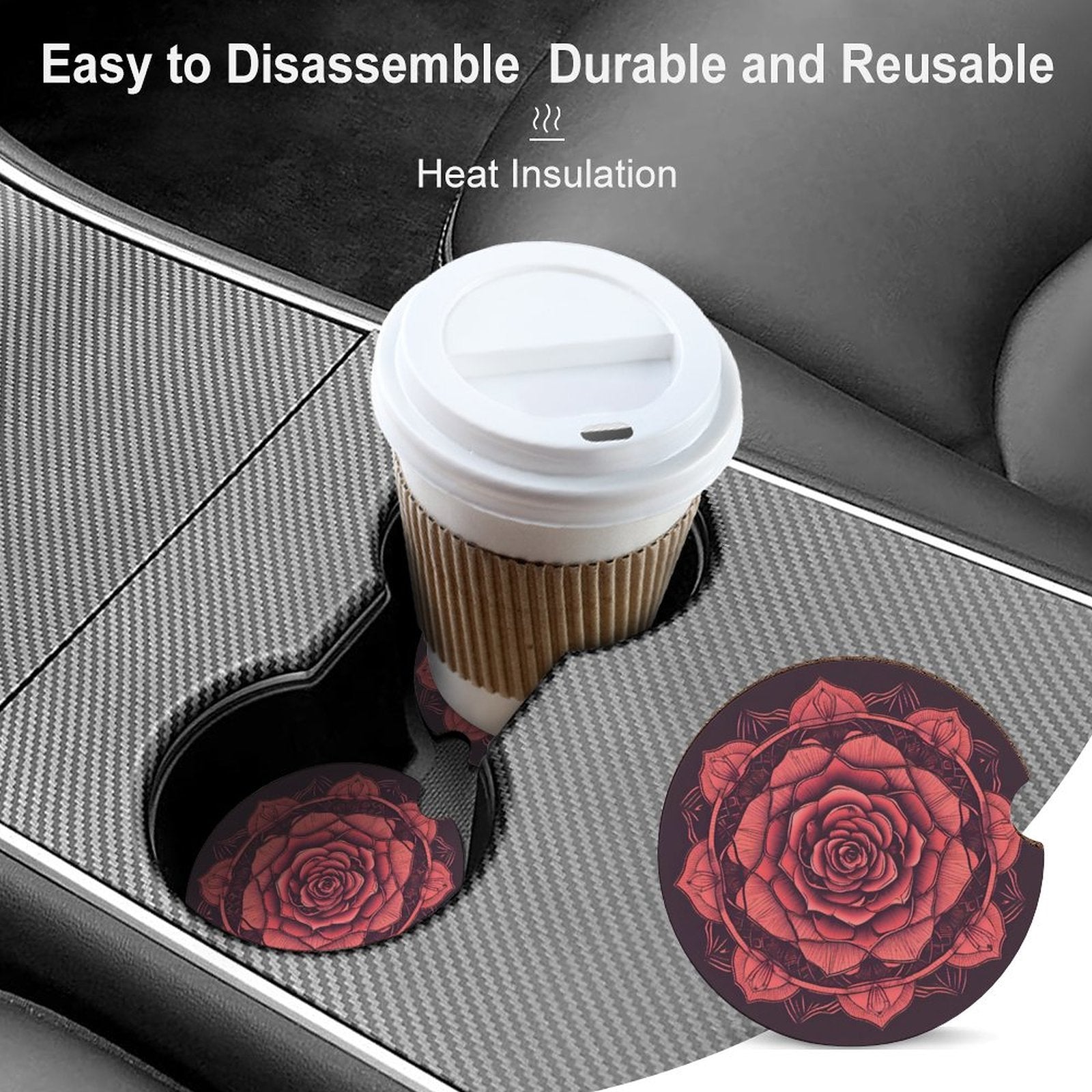 Posavasos para coche