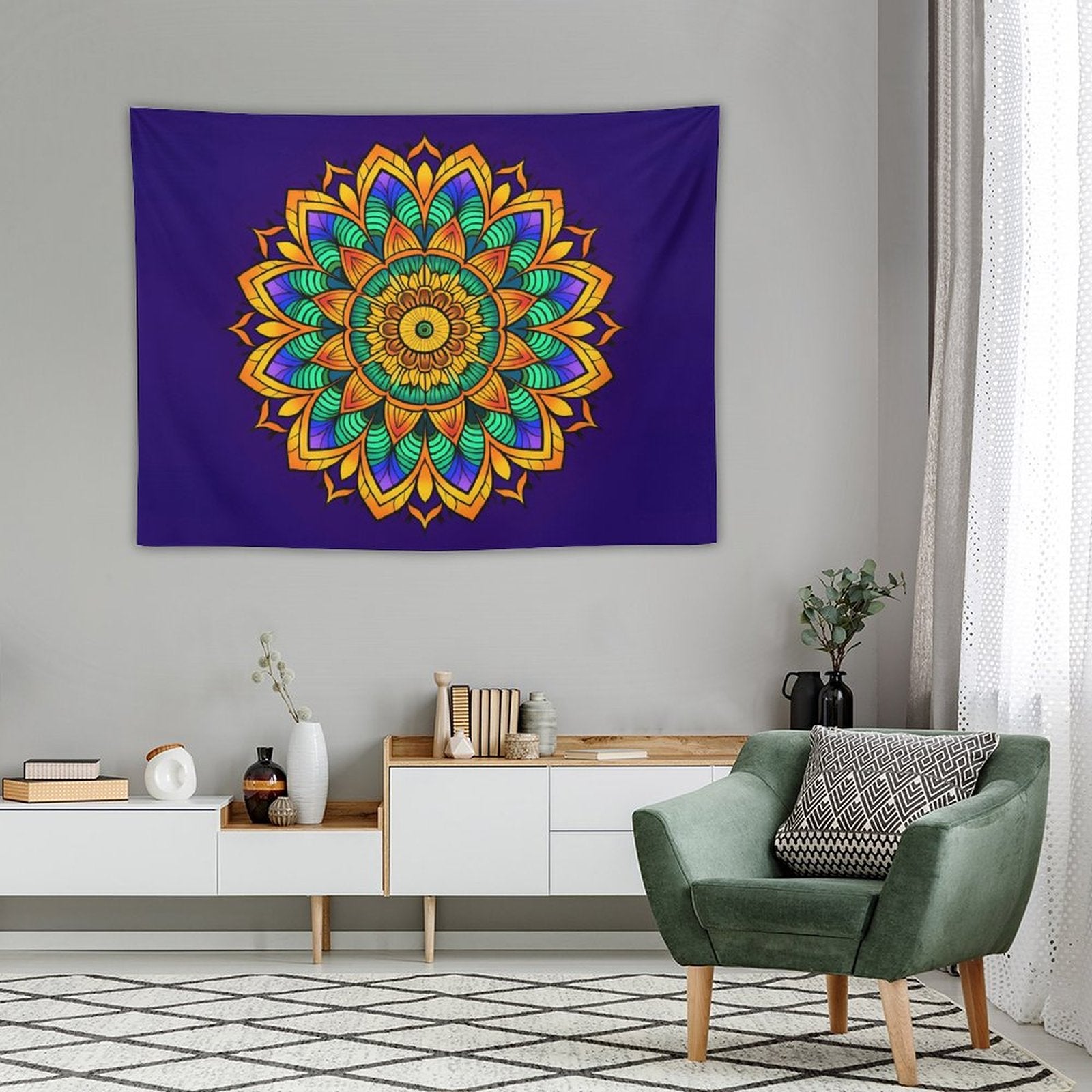 Sunflower Wall Tapestry