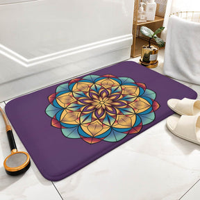 Lotus Coral Velvet Rug