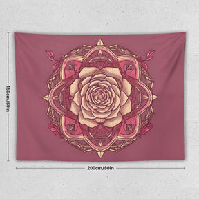 Rose Wall Tapestry