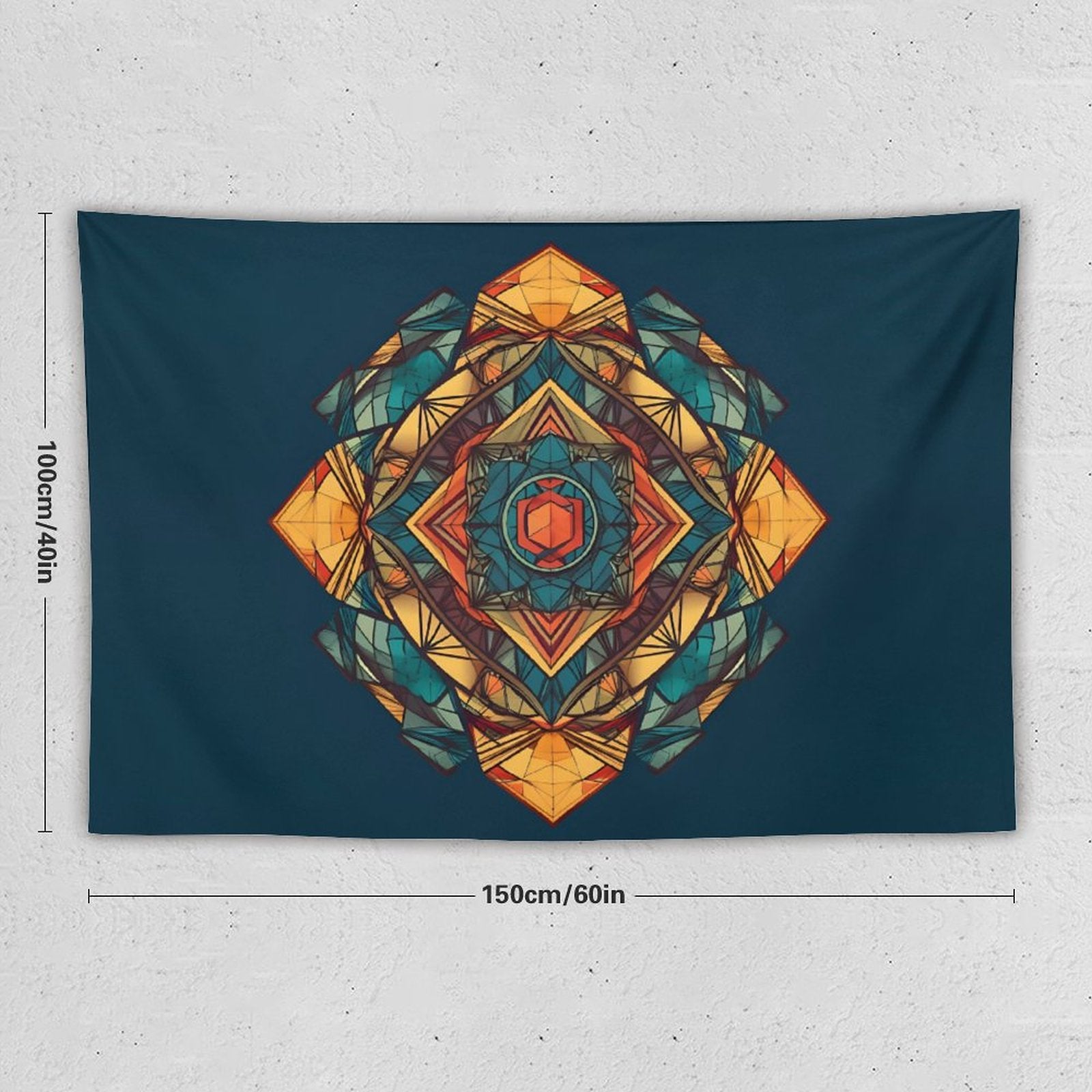 Geometric Wall Tapestry