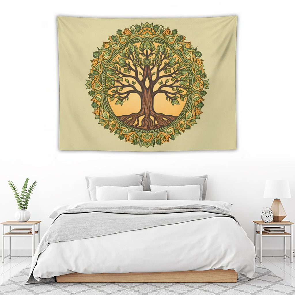 Tapiz de pared de árbol