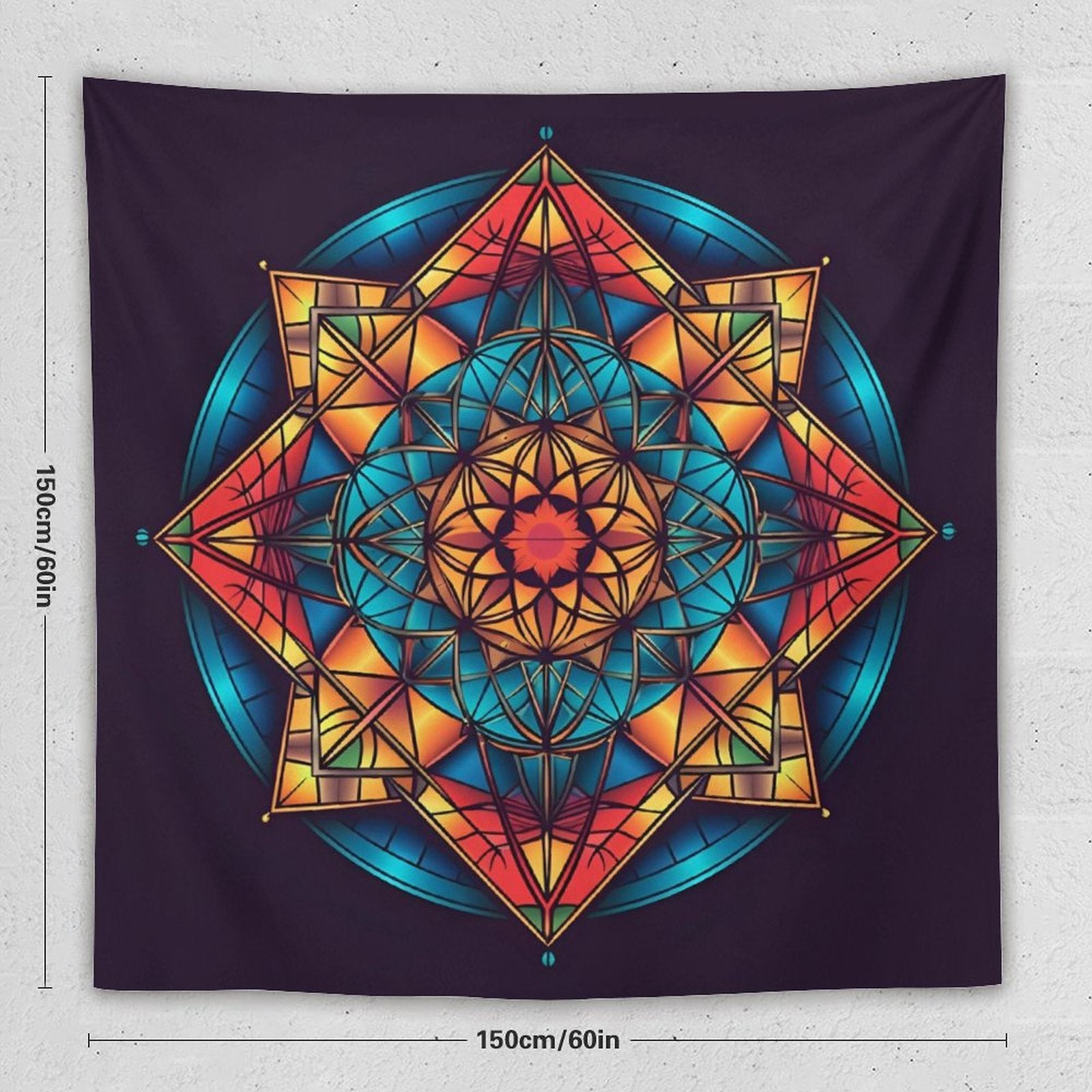 Geometric Wall Tapestry