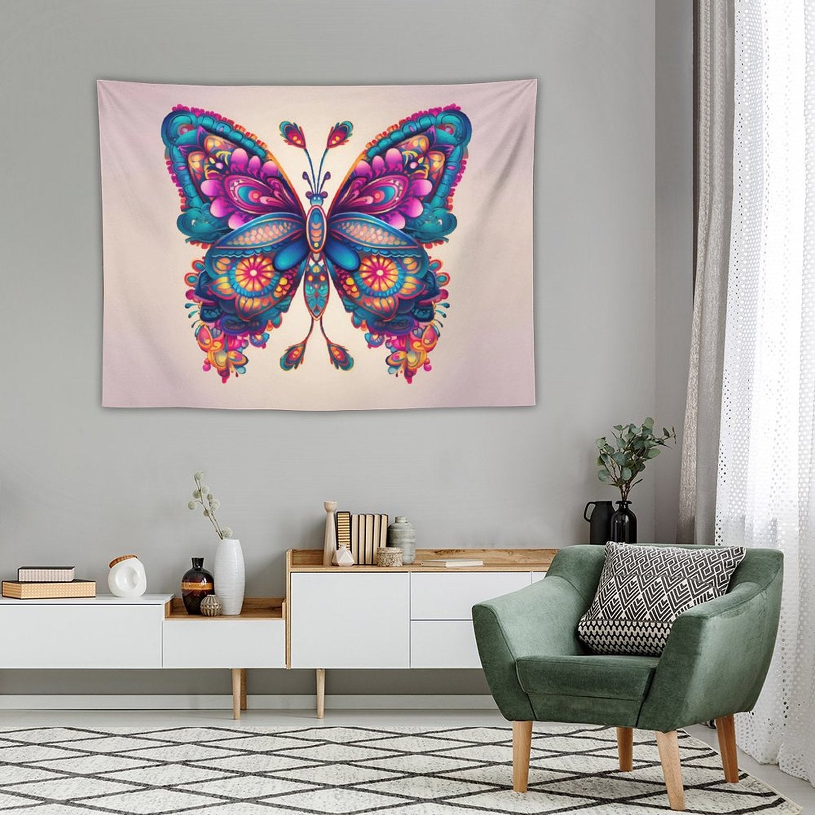 Butterfly Wall Tapestry