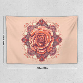 Rose Wall Tapestry