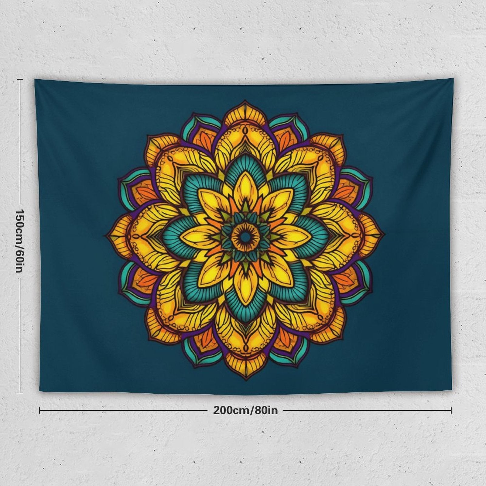 Tapiz de pared de girasoles