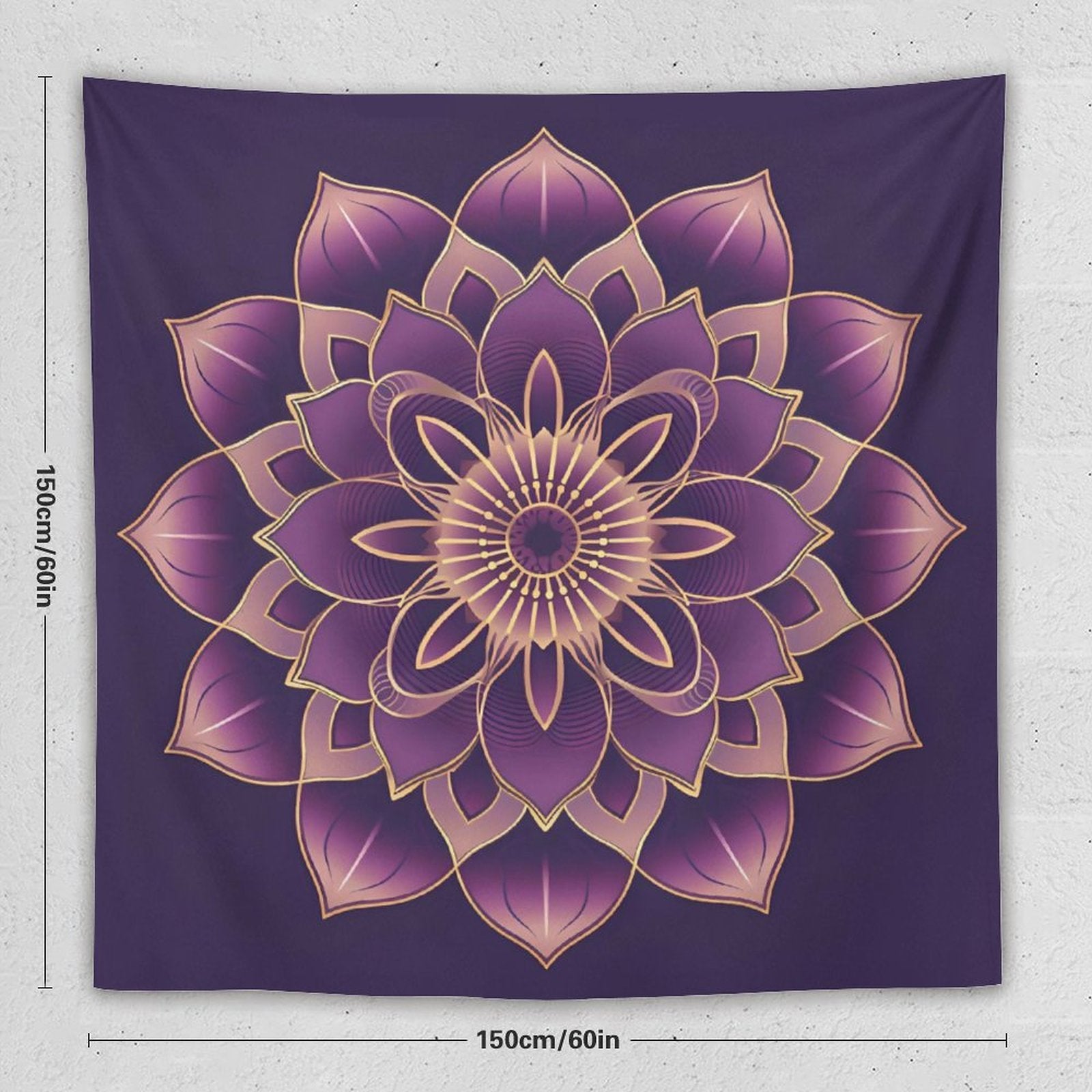 Lotus Wall Tapestry