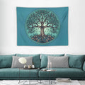 Tapiz de pared de árbol