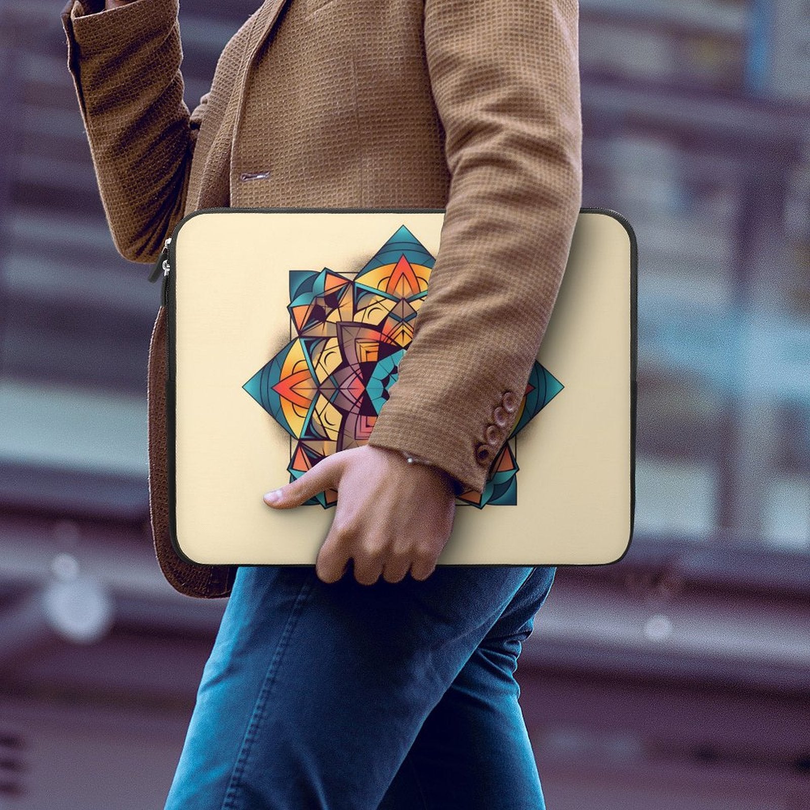 Geometric Laptop Sleeve