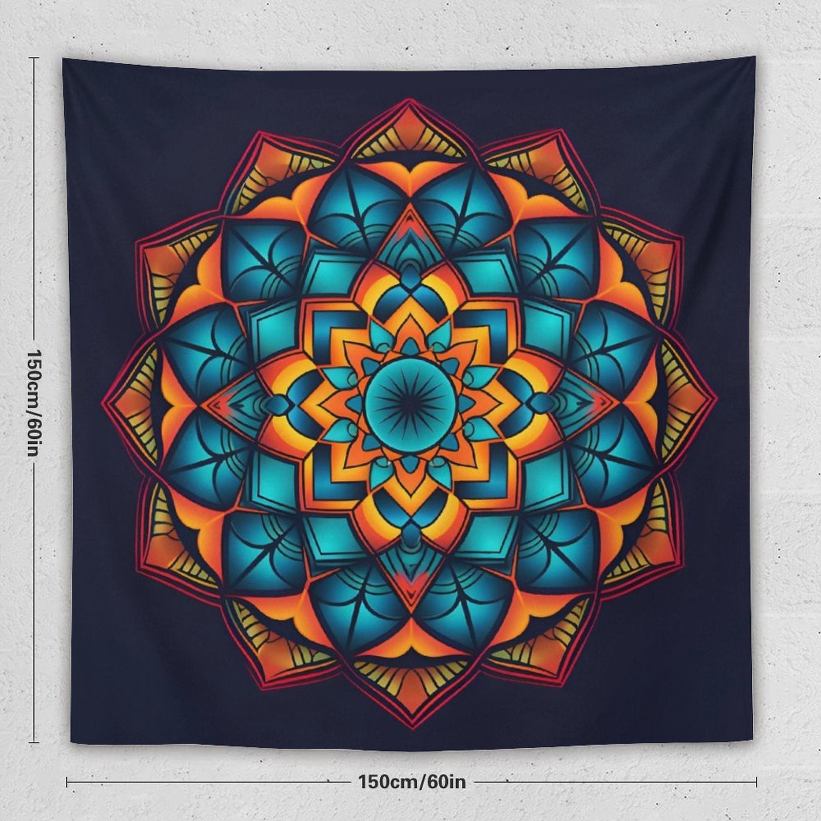 Geometric Wall Tapestry