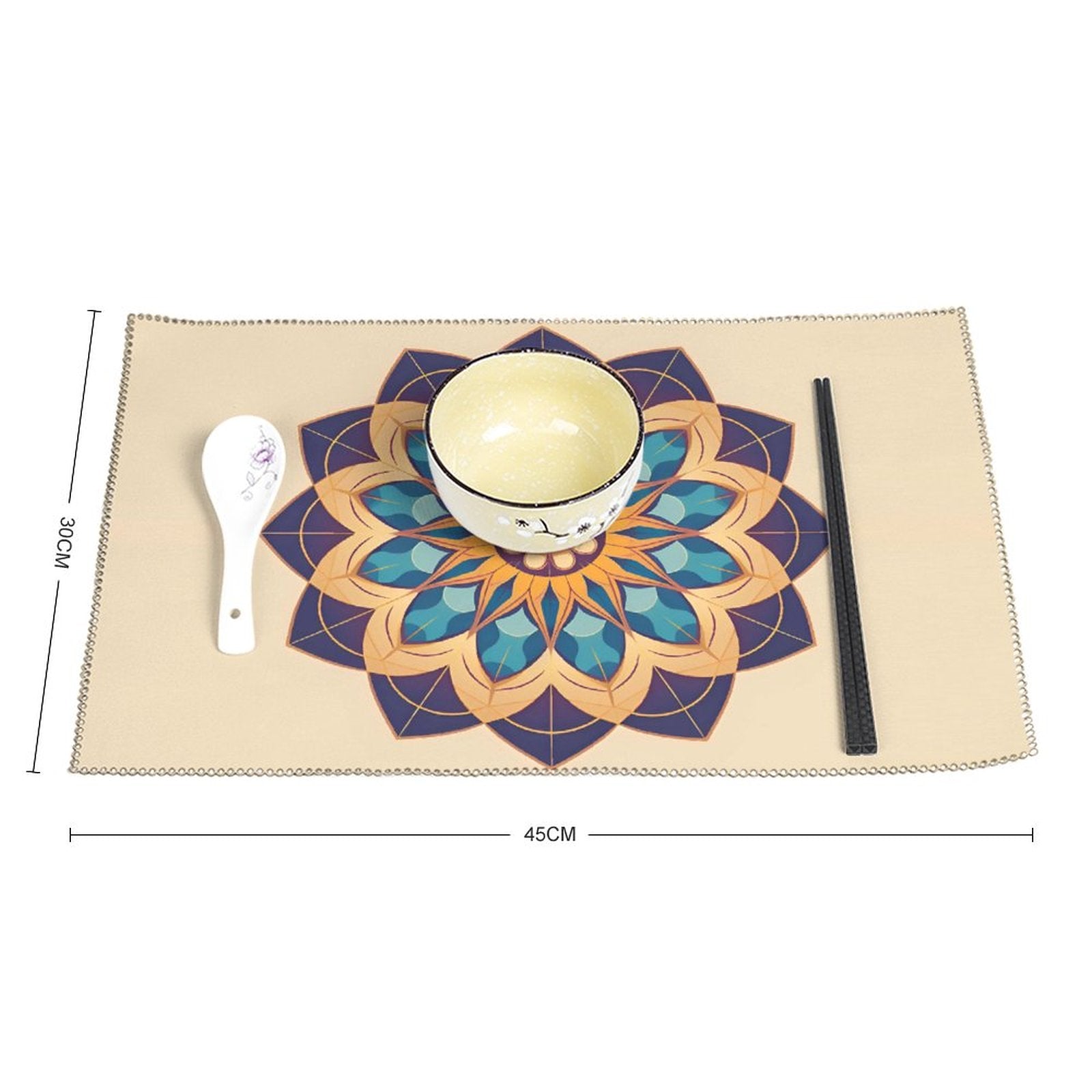 Juego de 4 manteles individuales