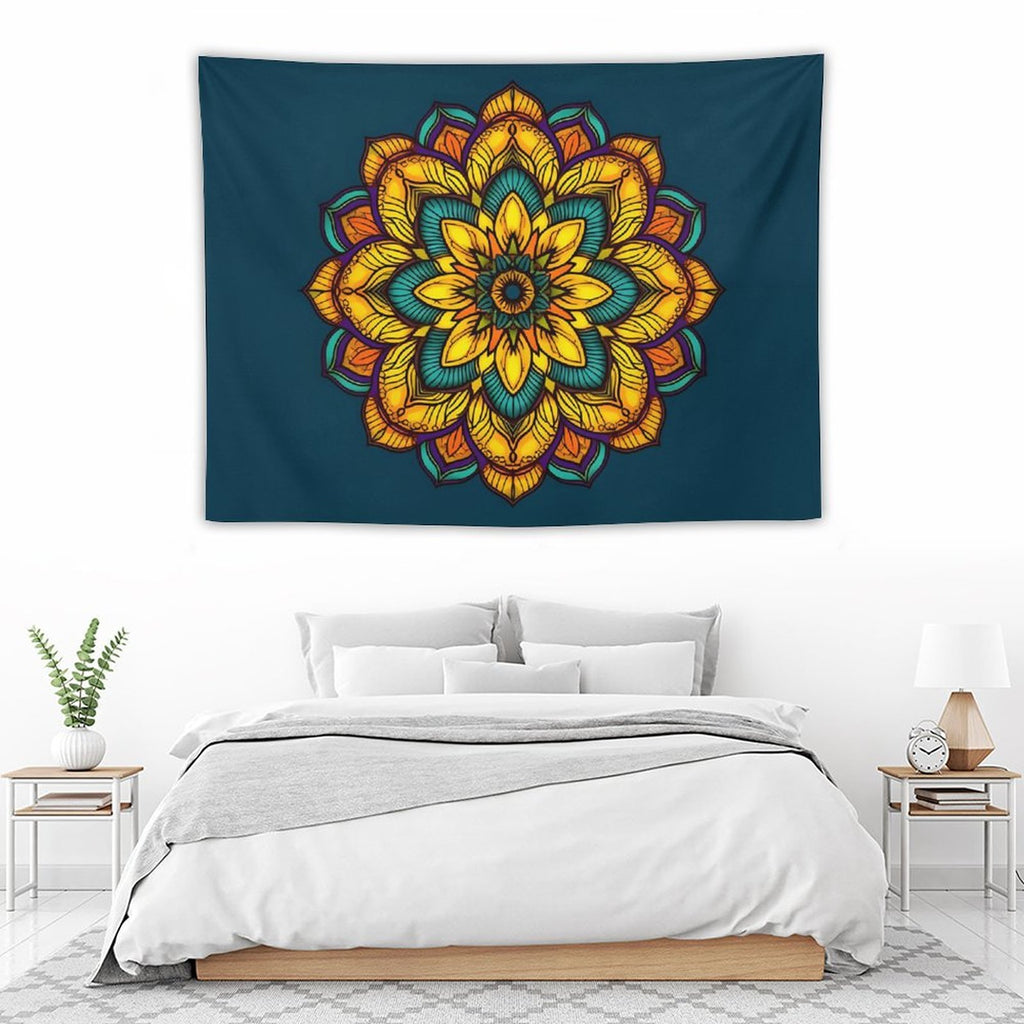 Tapiz de pared de girasoles