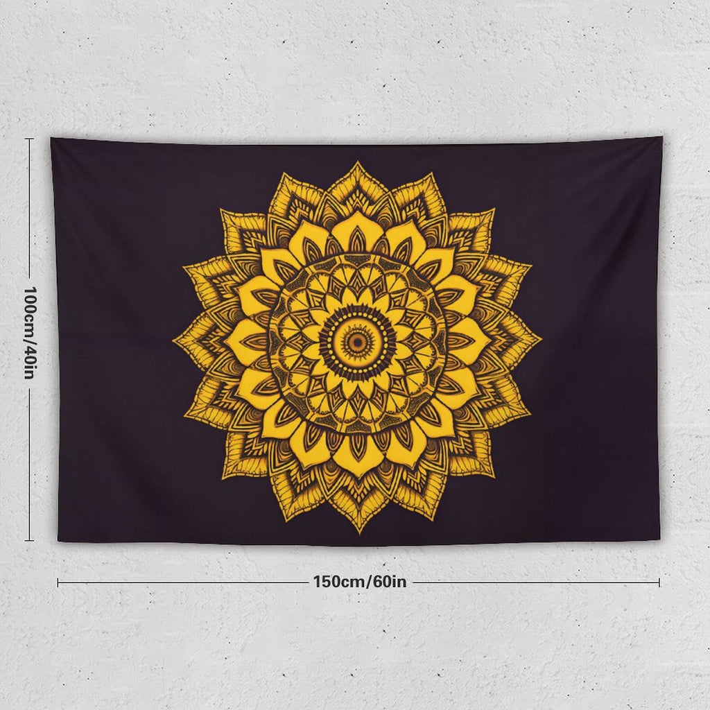 Tapiz de pared de girasoles