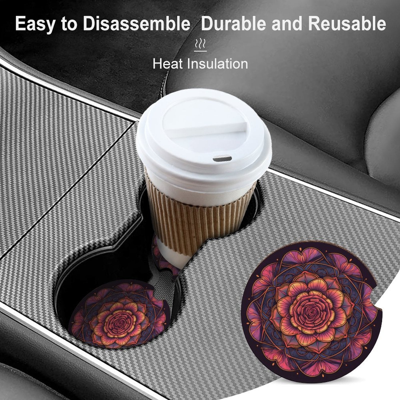 Posavasos para coche