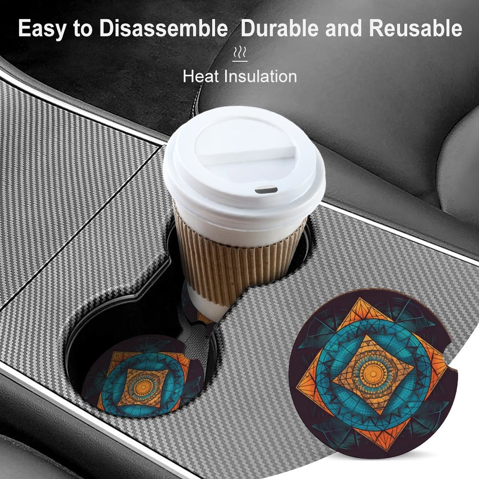 Posavasos para coche