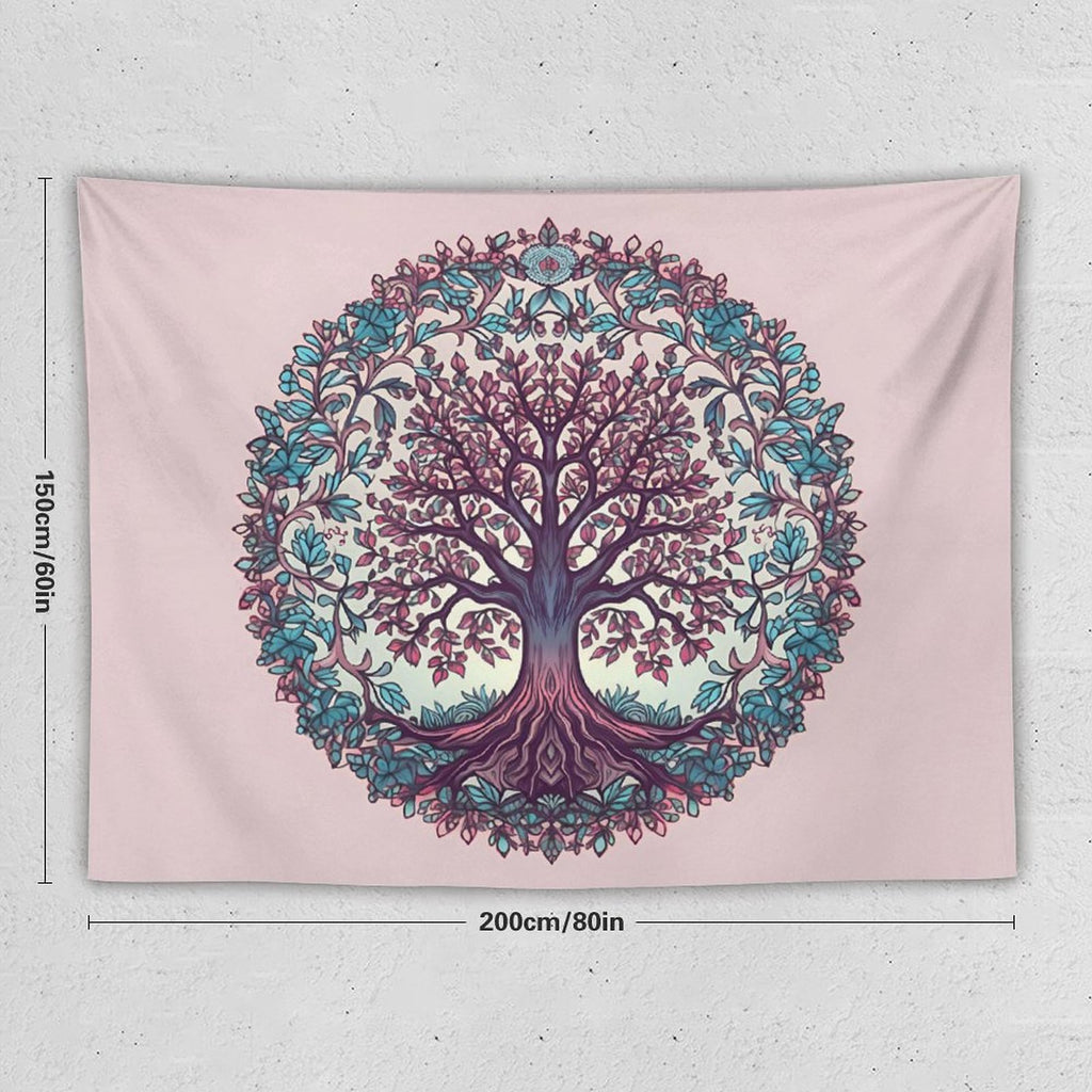 Tapiz de pared de árbol