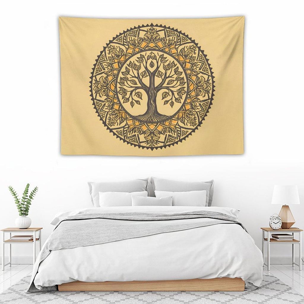 Tapiz de pared de árbol